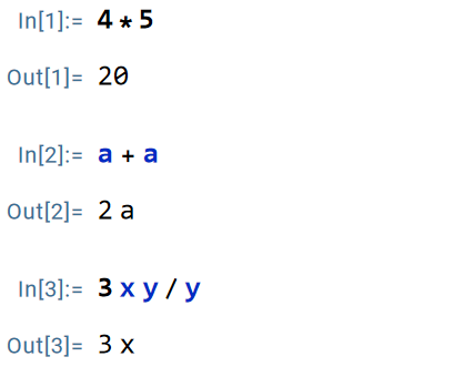 数字和符号的运算